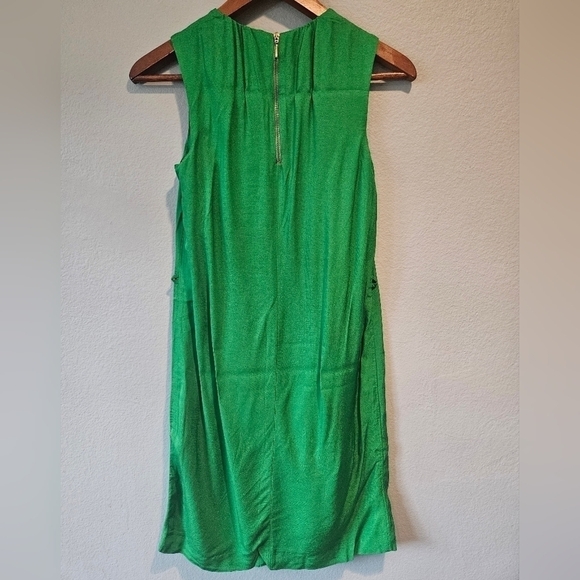 Zara Basic Women's XS Dress Mini Green - Picture 2 of 3